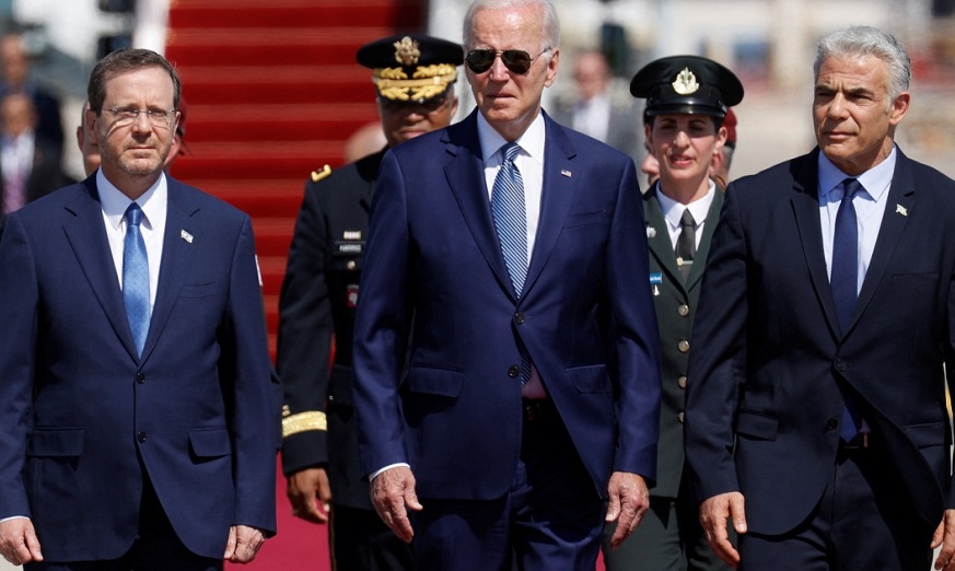 Biden en Israel